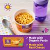 Annie’s Real Aged Cheddar Microwavable Mac and Cheese Cup with Organic Pasta, Made with Real Cheese, Dinner Side or Snacks, 2.01 oz (Pack of 12)(Aged Cheddar)