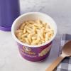 Annie’s Real Aged Cheddar Microwavable Mac and Cheese Cup with Organic Pasta, Made with Real Cheese, Dinner Side or Snacks, 2.01 oz (Pack of 12)(White Cheddar)