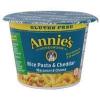 Annie’s Real Aged Cheddar Microwave Mac and Cheese with Gluten Free Pasta Cups, 2 Ct, 4.02 oz (Pack of 6)(Cheddar Cheese)