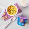 Annie’s White Cheddar with Organic Pasta, Macaroni and Cheese Microwavable Cups, Made with Real Cheese, 8 Ct, 16.08 oz(Classic Cheddar)