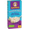 Annie’s Gluten Free Rice Pasta and Cheddar, Made with Real Cheese, 6 oz (Pack of 12)(White Cheddar)