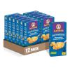 Annie’s Macaroni and Classic Cheddar, Made with Organic Pasta and Real Cheese, 4 Ct, 24 oz(6 Ounce (Pack of 12))