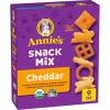 Annie’s Organic Assorted Crackers and Pretzels Snack Mix, 9 oz(Cheddar Cheese)
