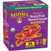 Annie’s Organic Bunny Fruit Flavored Snacks, Summer Strawberry, Gluten Free, Value Pack, 22 Pouches, 15.4 oz(Variety)