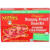 Annie’s Organic Bunny Fruit Flavored Snacks, Summer Strawberry, Gluten Free, Value Pack, 22 Pouches, 15.4 oz(strawberry)