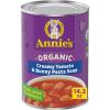 Annie’s Organic Bunny Pasta and Chicken Broth Soup, 14 oz(Creamy Tomato)