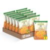 Annie’s Organic Cheddar Cheesy Smiles, Baked Corn Puffs, Gluten Free, 4 oz (Pack of 12)