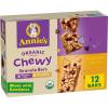 Annie’s Organic Chewy Granola Bars, Chocolate Chip, 6 Bars, 5.34 oz (Pack of 12)(Chocolate Chip and Peanut Butter Chocolate)