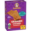 Annie’s Organic Honey Graham Crackers, Made With Whole Grain, 14.4 oz(Cinnamon)