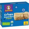 Annie’s Organic Original Crispy Snack Bars, Gluten Free, 3.9 oz, 5 ct.(Original)