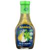 Annie’s Organic Shiitake Sesame Vinaigrette Salad Dressing, Vegan, Non-GMO, 8 fl oz(Vinaigrette Garlic)