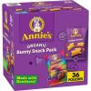Annie’s Organic, Snack Variety Pack, Cheddar Bunnies and Bunny Grahams, 1 oz, 36 ct(Cheddar  Chocolate chip  Honey and Chocolate)