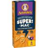 Annie’s Super! Mac Shells and White Cheddar, Made with Organic Pasta, 6 oz (Pack of 12)(Real Aged Cheddar)