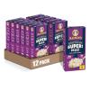Annie’s Super! Mac Shells and White Cheddar, Made with Organic Pasta, 6 oz (Pack of 12)(White Cheddar)