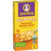 Annie’s Vegan Mac and Cheddar Flavor Pasta and Sauce, Organic, Plant Based, Dinner Side or Snacks, 6 oz (Pack of 12)(Cheddar)