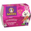 Annie’s White Cheddar with Organic Pasta, Macaroni and Cheese Microwavable Cups, Made with Real Cheese, 8 Ct, 16.08 oz(Cheddar)