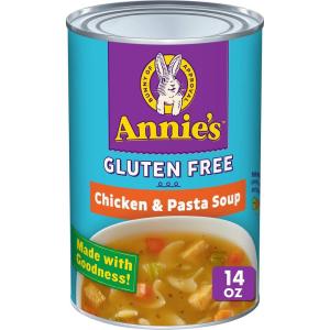 Annie’s Organic Bunny Pasta and Chicken Broth Soup, 14 oz(Chicken and Pasta)