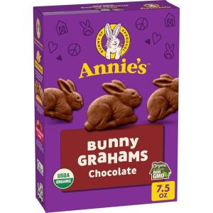 Annie’s Organic, Snack Variety Pack, Cheddar Bunnies and Bunny Grahams, 1 oz, 36 ct(Chocolate)