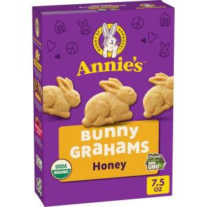 Annie’s Organic, Snack Variety Pack, Cheddar Bunnies and Bunny Grahams, 1 oz, 36 ct(Honey)
